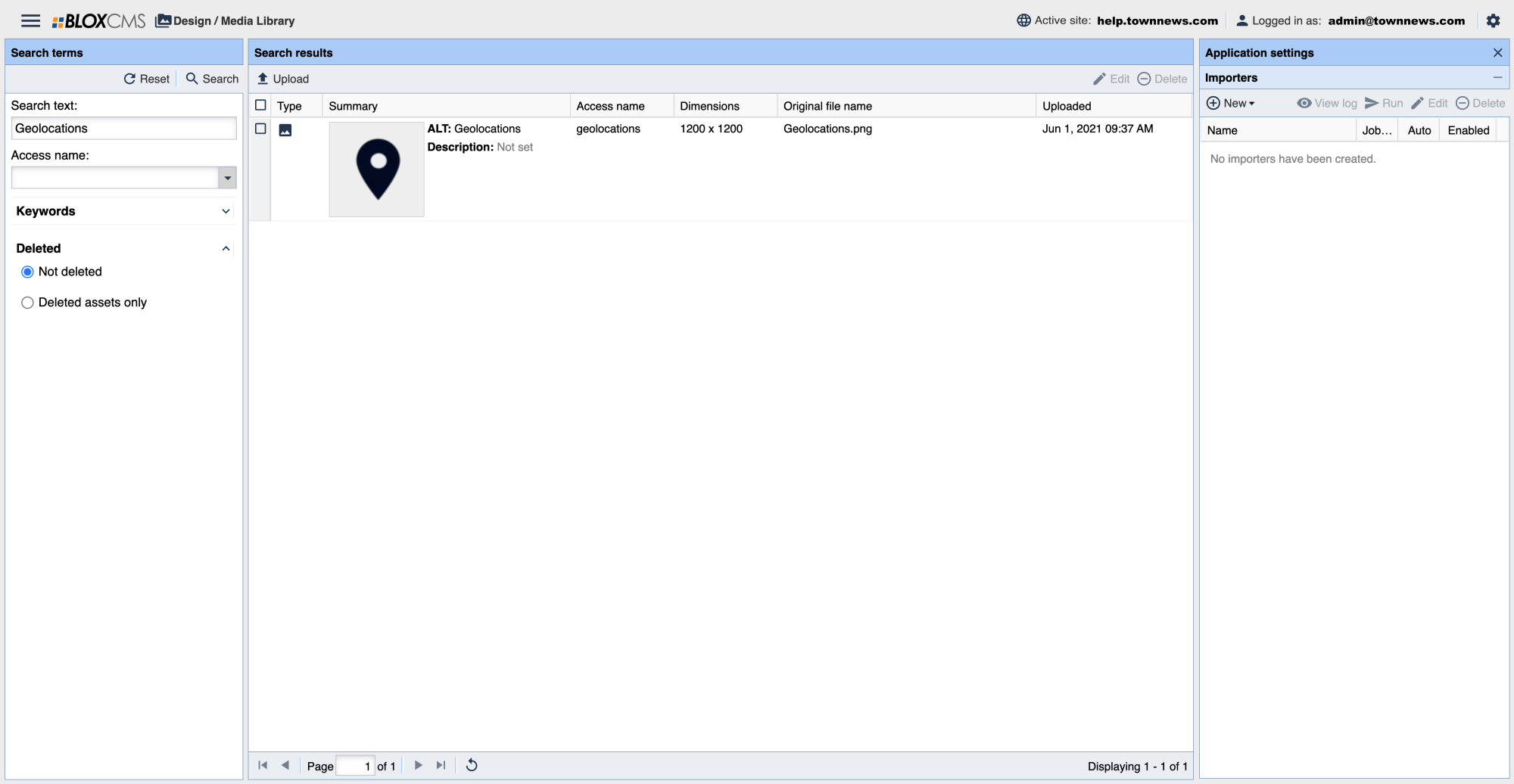 BLOX Media Library Overview